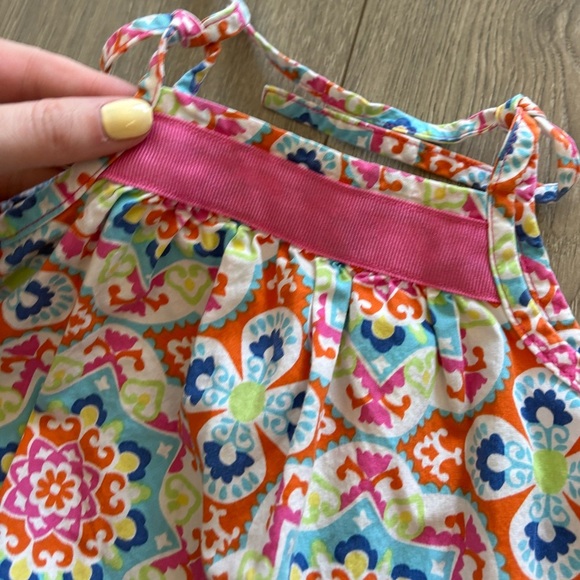 Hannah Andersson Preppy 100% Cotton Dress 18-24 Months - Picture 7 of 9